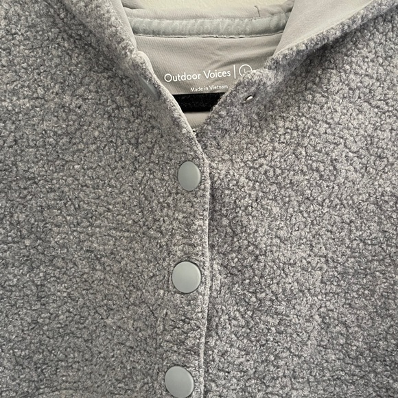 Outdoor Voices MegaFleece Snap Up Hoodie - Picture 2 of 4